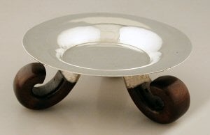 William Spratling Rosewood Legged Ashtray