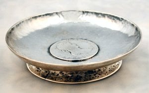 William Spratling Ashtray with Silver Coin in Center