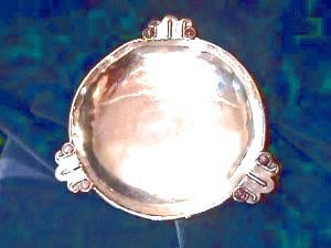 William Spratling Three Tab Silver Bowl