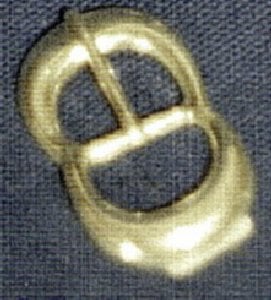 William Spratling Double Half Moons Buckle
