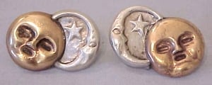 William Spratling Sun/Moon Earrings