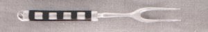 William Spratling Ebony and Silver Carving Fork