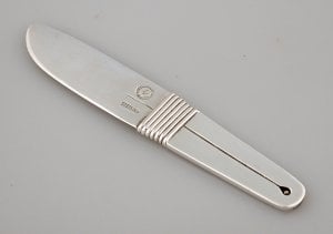 William Spratling Heavy, Nicely Balanced Cheese Knife