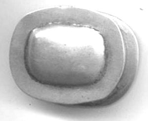 William Spratling Rounded Rectangular Silver Pillbox