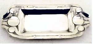 William Spratling Salt Dish of "Discos" Pattern