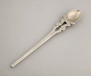William Spratling Long Tapered Silver Spoon