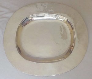 William Spratling Heavy Oval Silver Tray