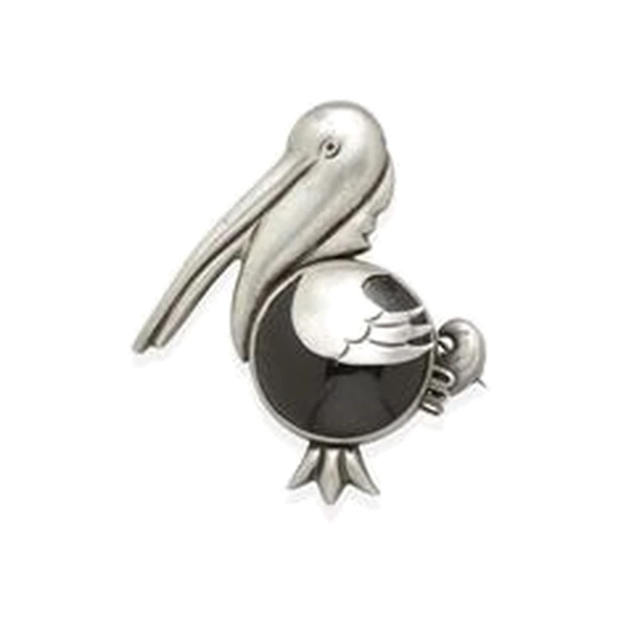 Héctor Aguilar Pelican Brooch