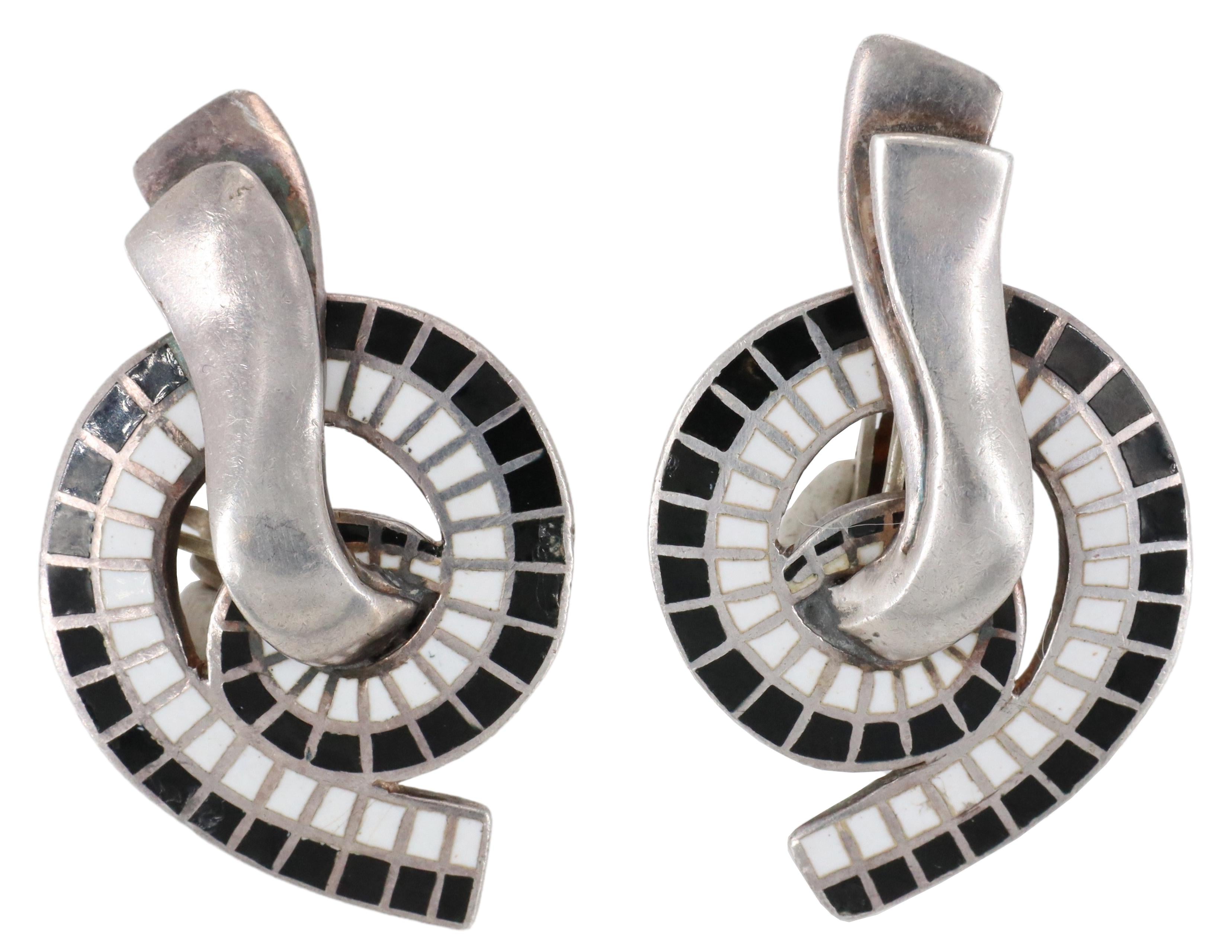 Margot de Taxco Design 5556 Earrings