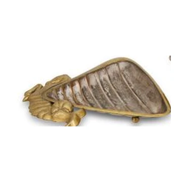 Los Castillo Crustacean-Handled Shell-Form Dish