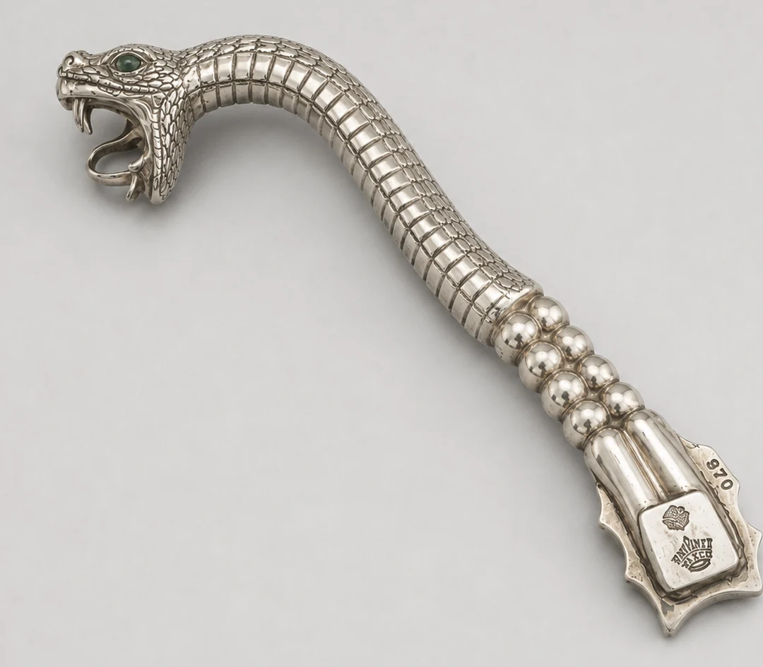Rattlesnake Sculpture - Photo 1