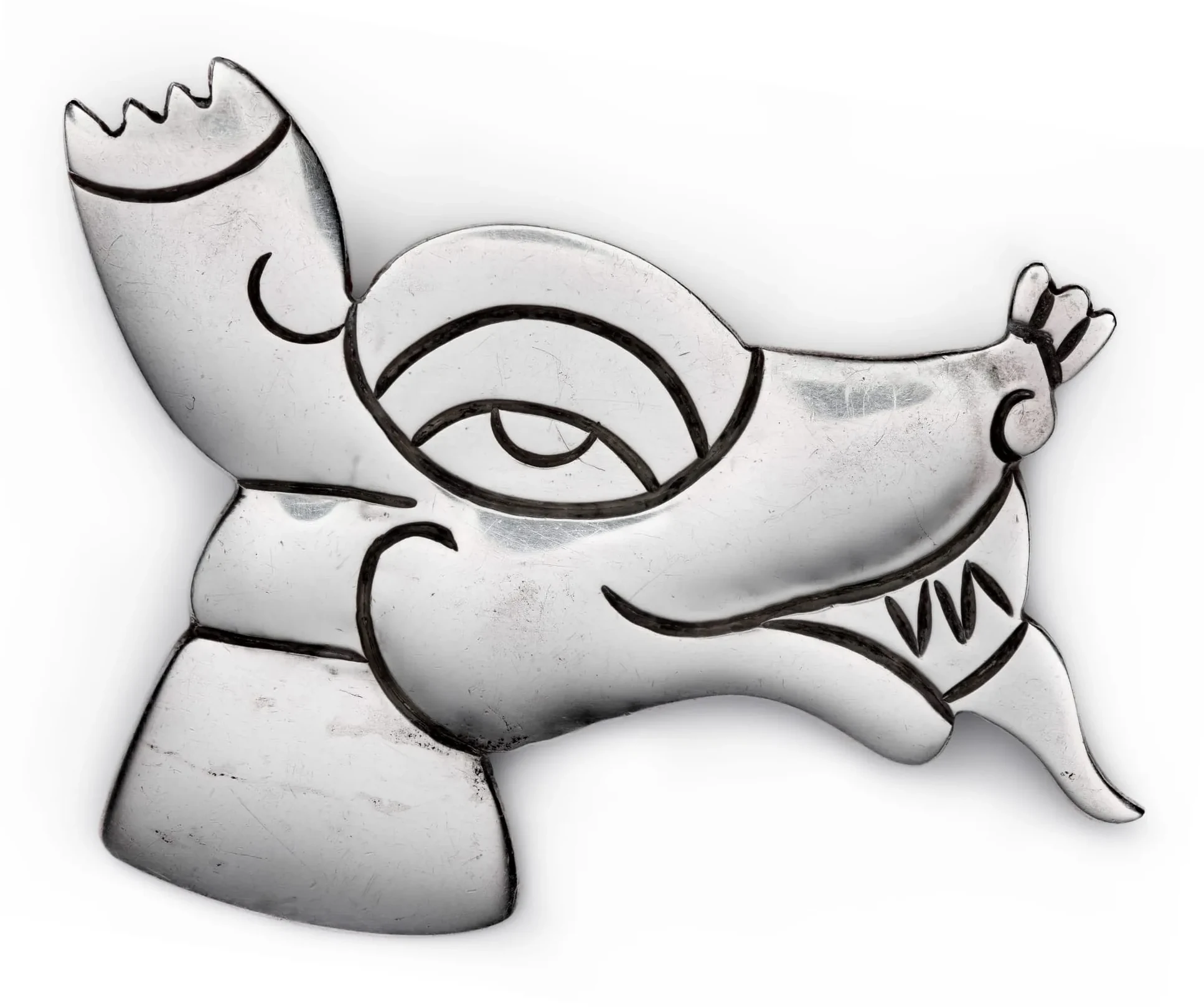 Héctor Aguilar Dog Brooch