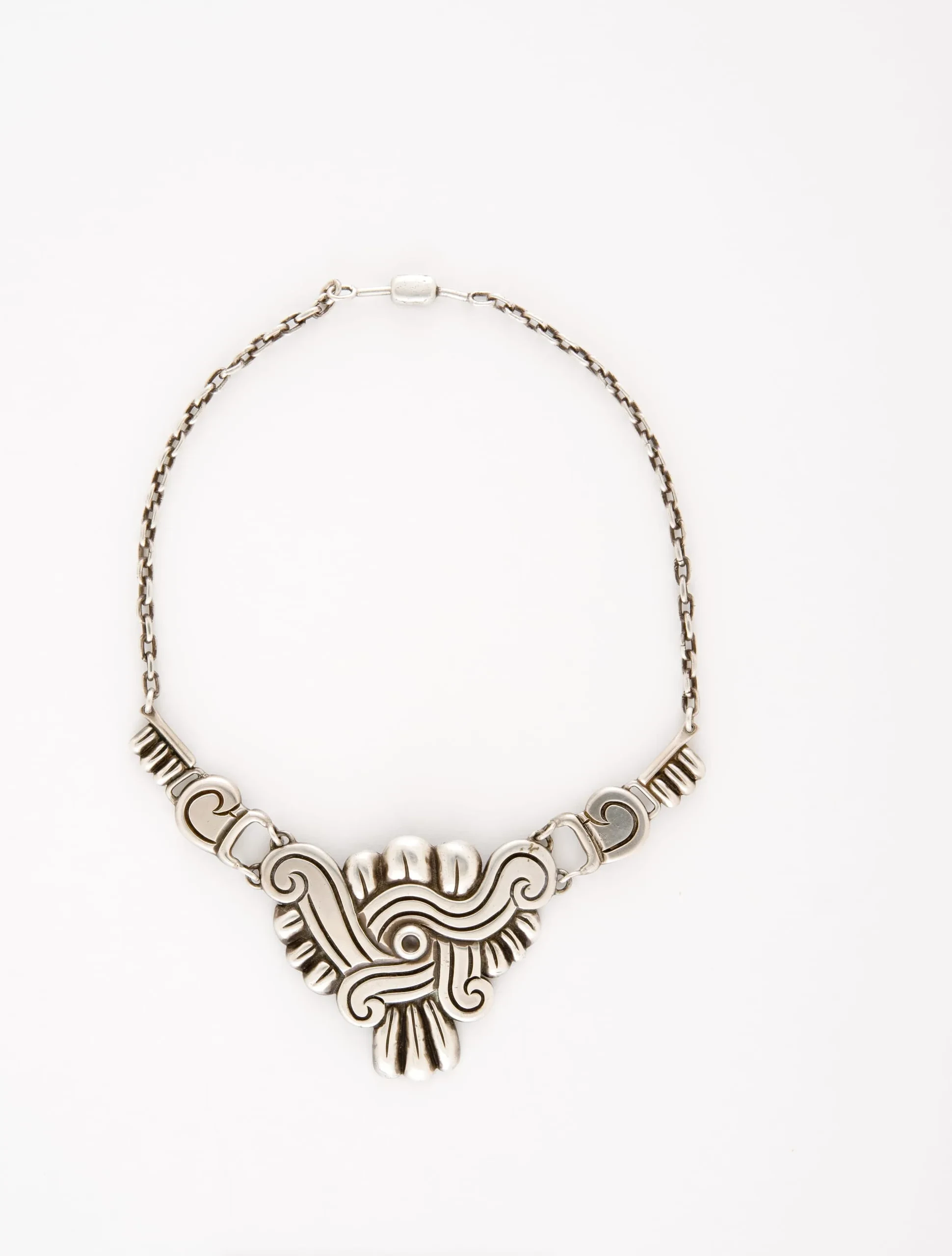 Héctor Aguilar Necklace with Pre-Columbian Motifs