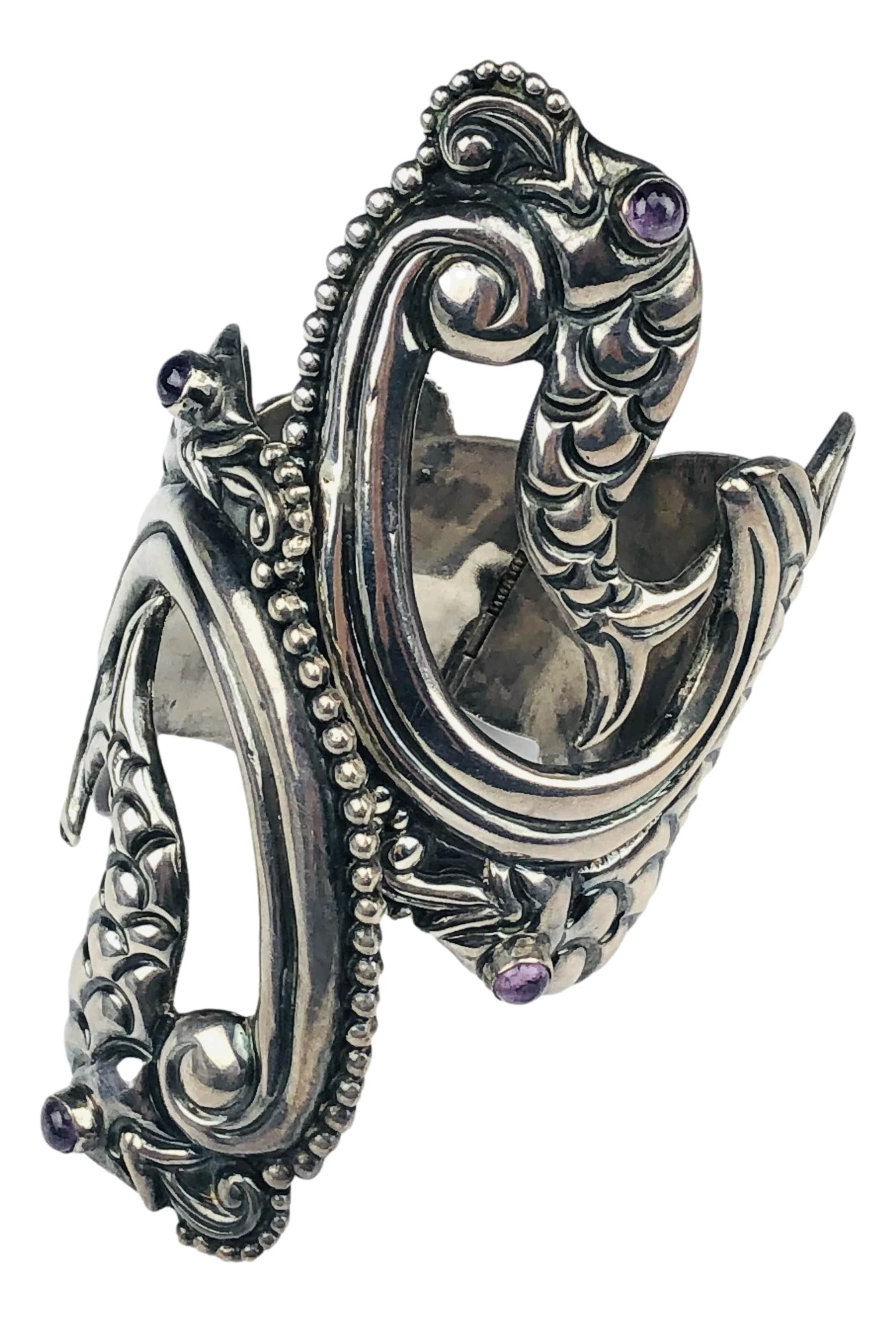 Margot de Taxco Fish Cuff Bracelet