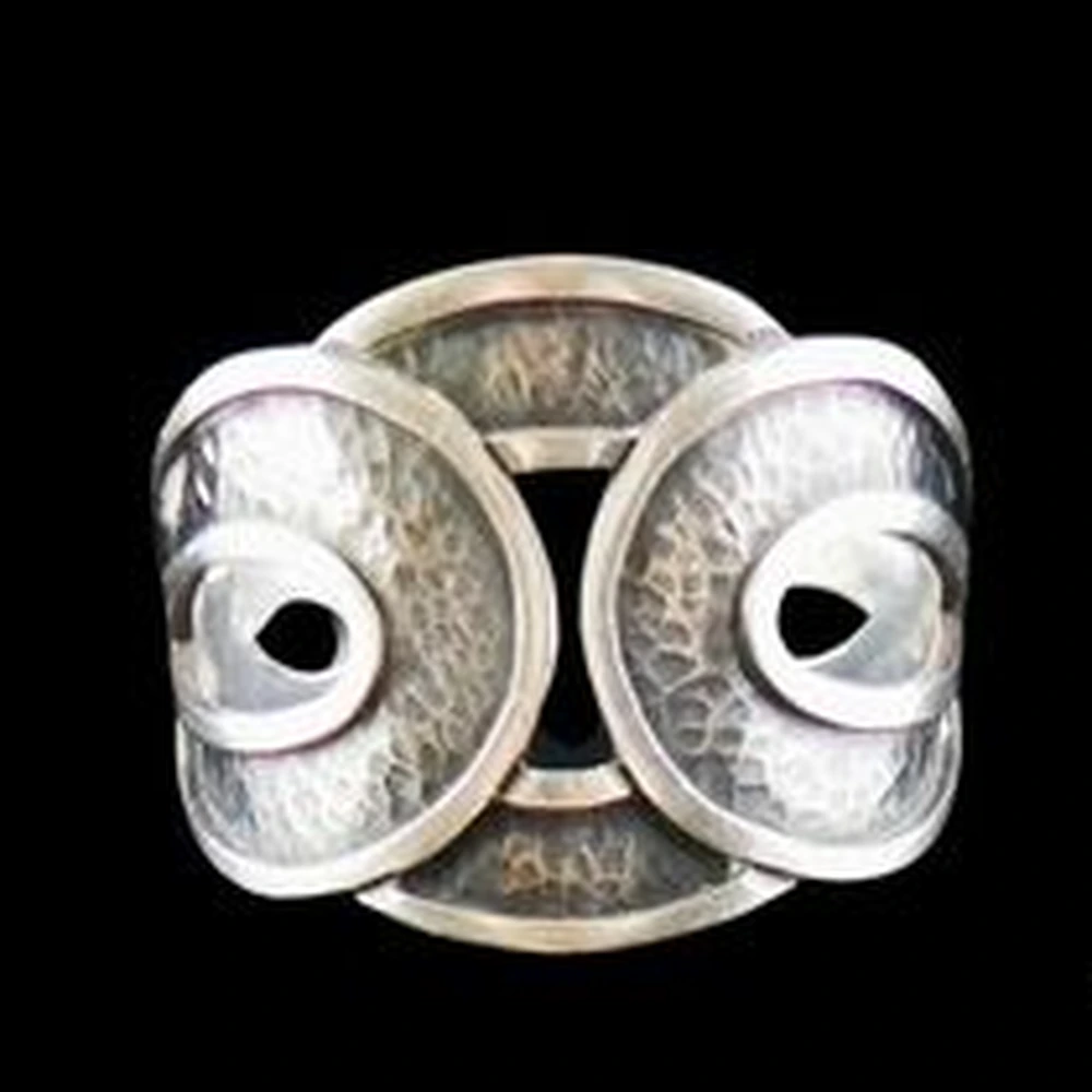Margot de Taxco Figure-Eight Cuff Bracelet, Design No. 5100
