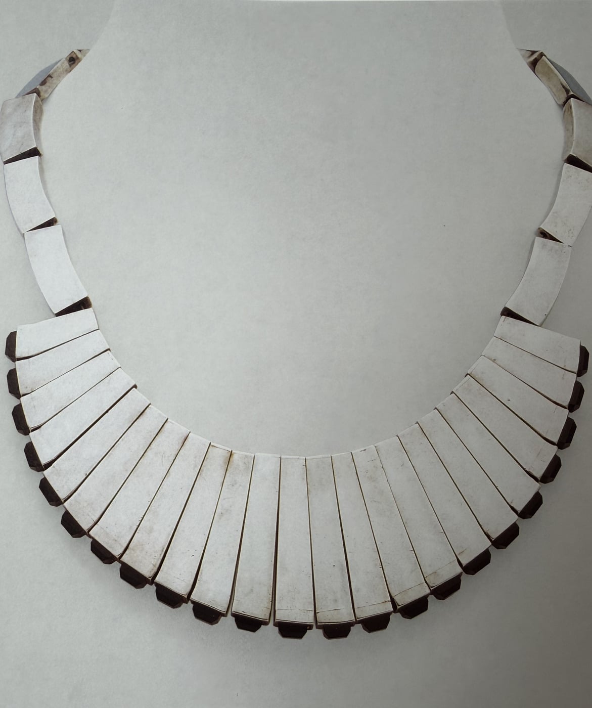 Antonio Pineda Matchstick Necklace with Obsidian Tips