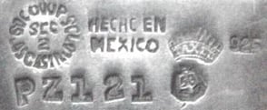 Stamped maker's mark used by Antonio Pineda (15 of 20)