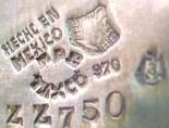 Stamped maker's mark used by Antonio Pineda (20 of 20)