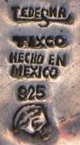 Ledesma · Taxco · Hecho en Mexico · 925 · Eagle 3