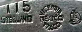 115 · Sterling · Victoria · Mexico · Taxco · Eagle 12