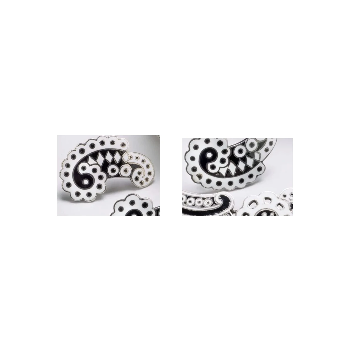 Margot de Taxco Diamonds and Dots Earrings