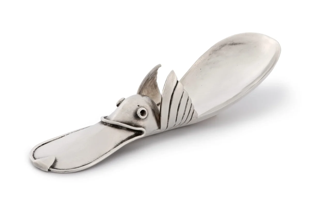 Aztec Duck Sugar Spoon