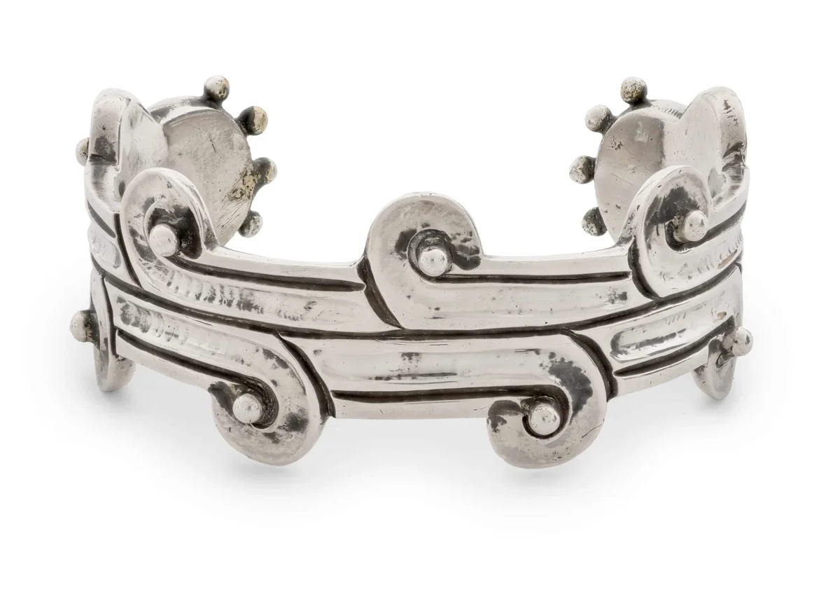 Cuff with Cholula Motifs