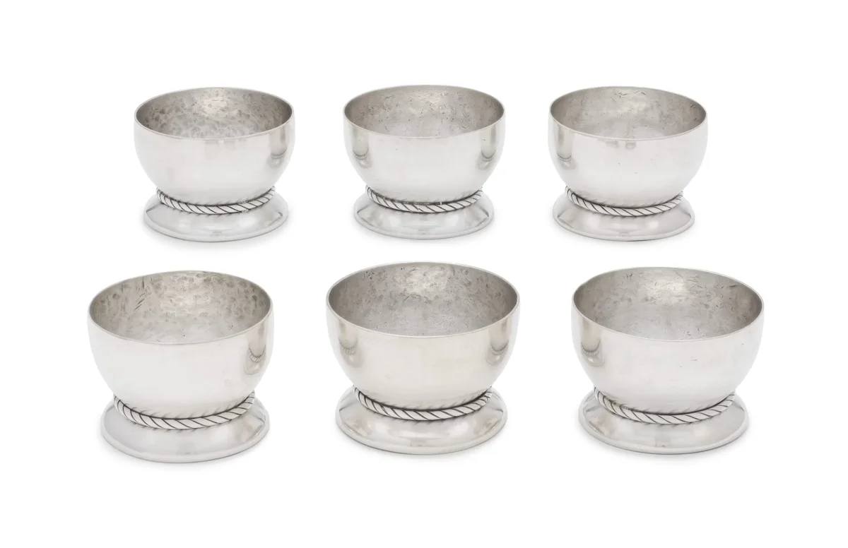 Sherbet Cups with Rope Motif