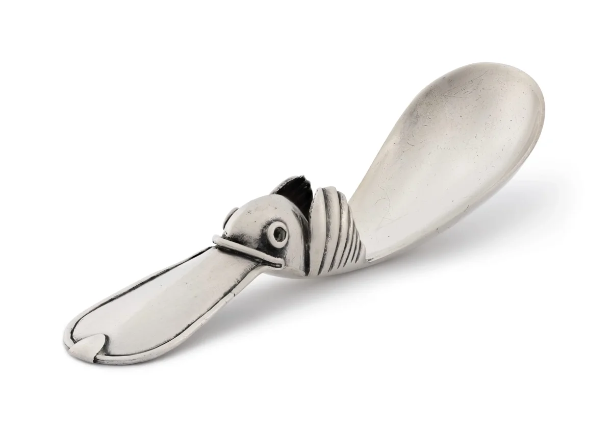 Aztec Duck Sugar Spoon