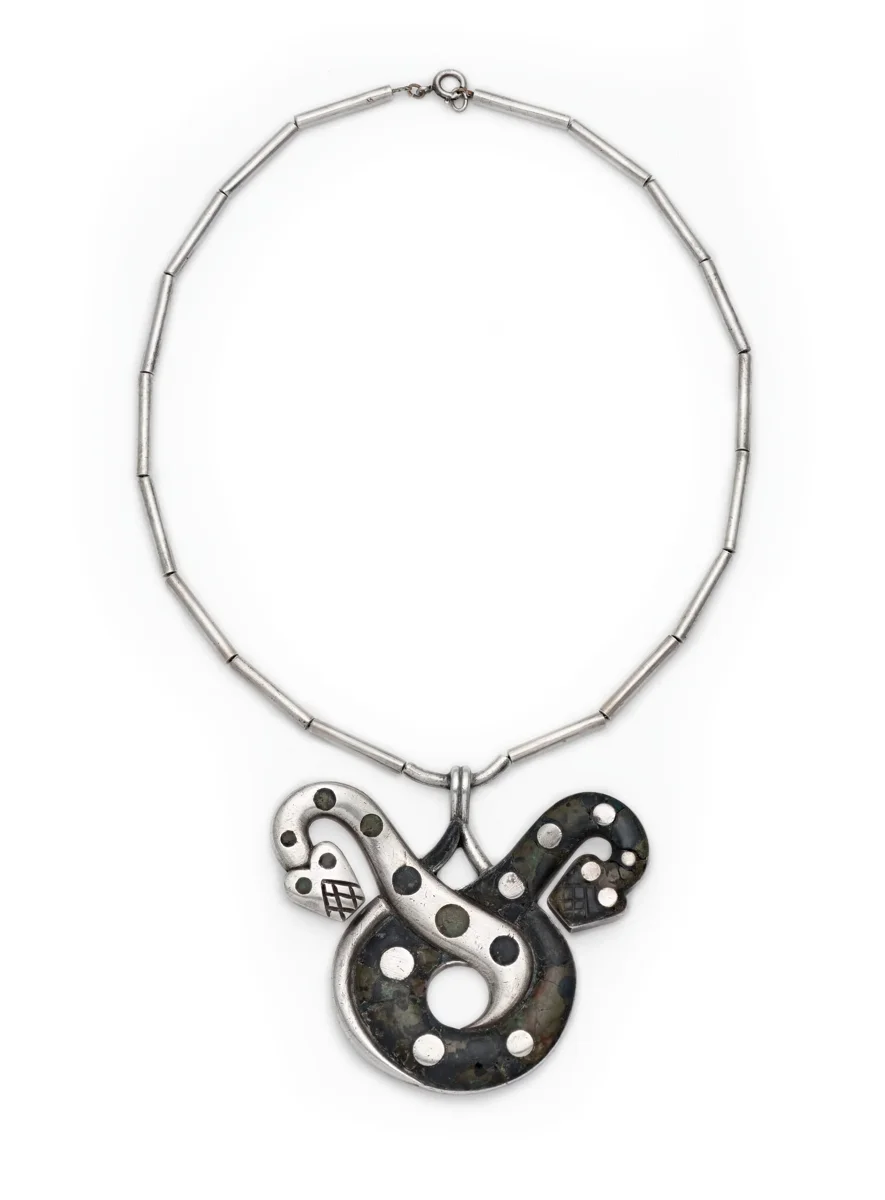 Entwined Serpent Pendant