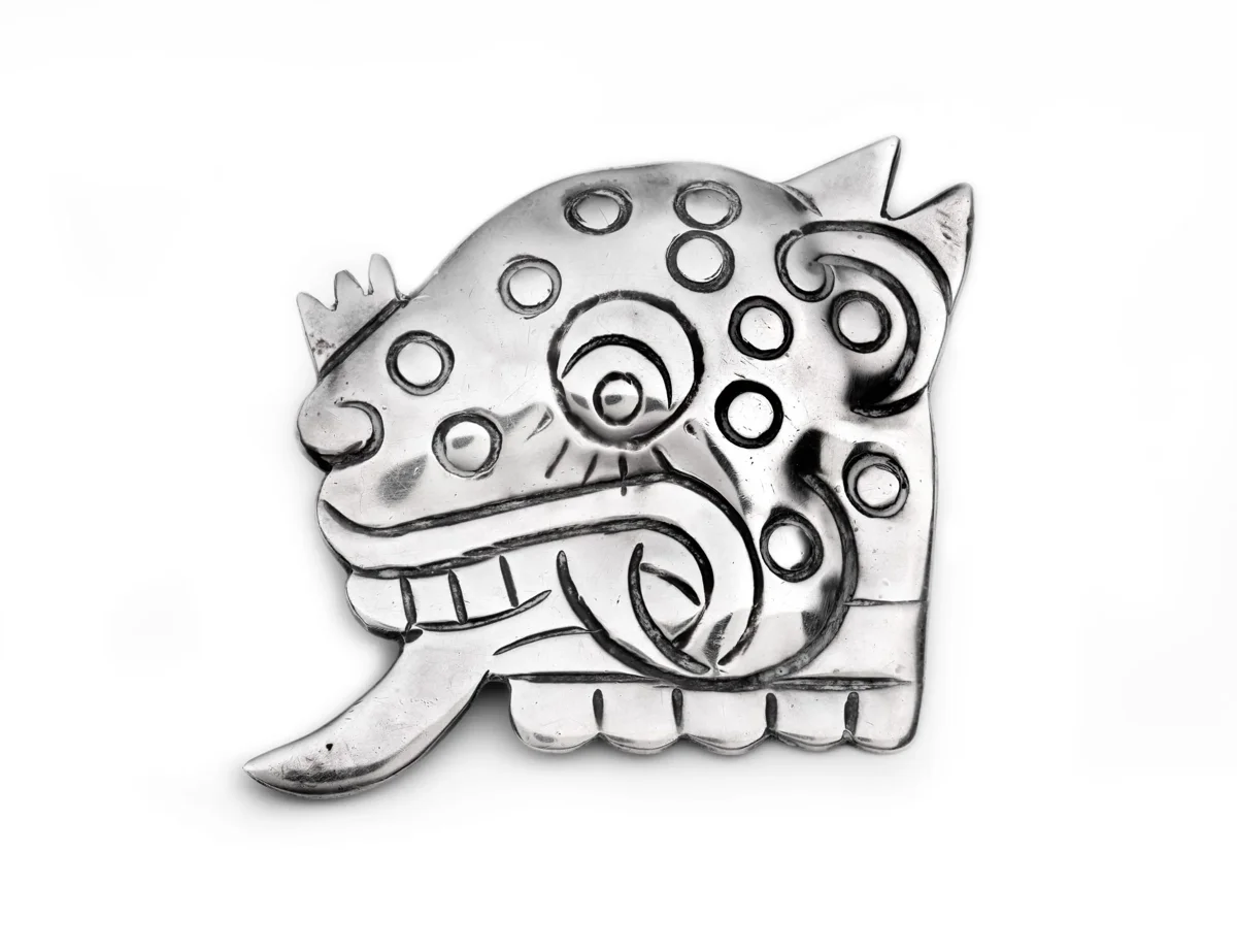 Jaguar Brooch (Prendedor en forma de jaguar)