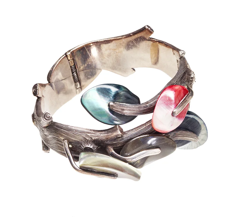 Exotic Leaf and Tree of Life bracelet