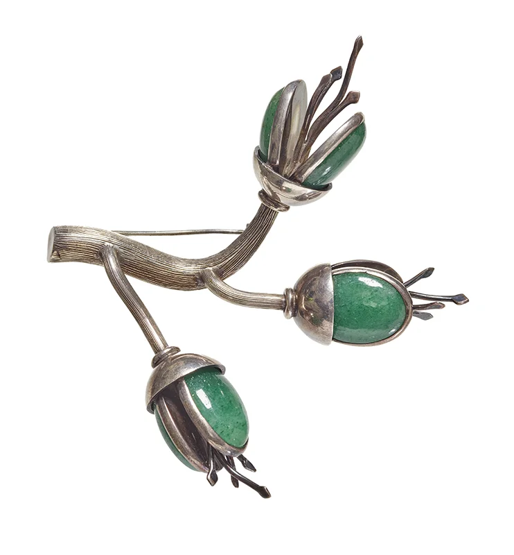 Berry Branch brooch
