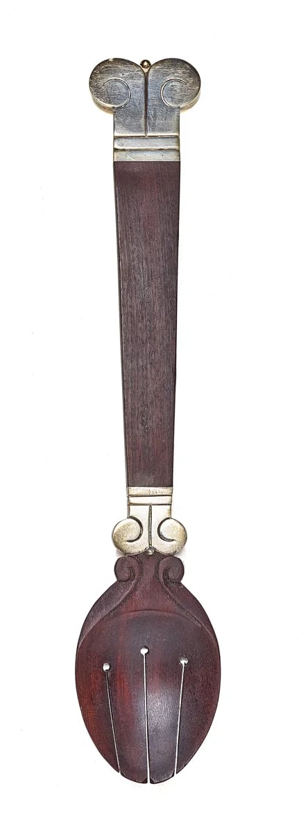 Salad slotted server spoon