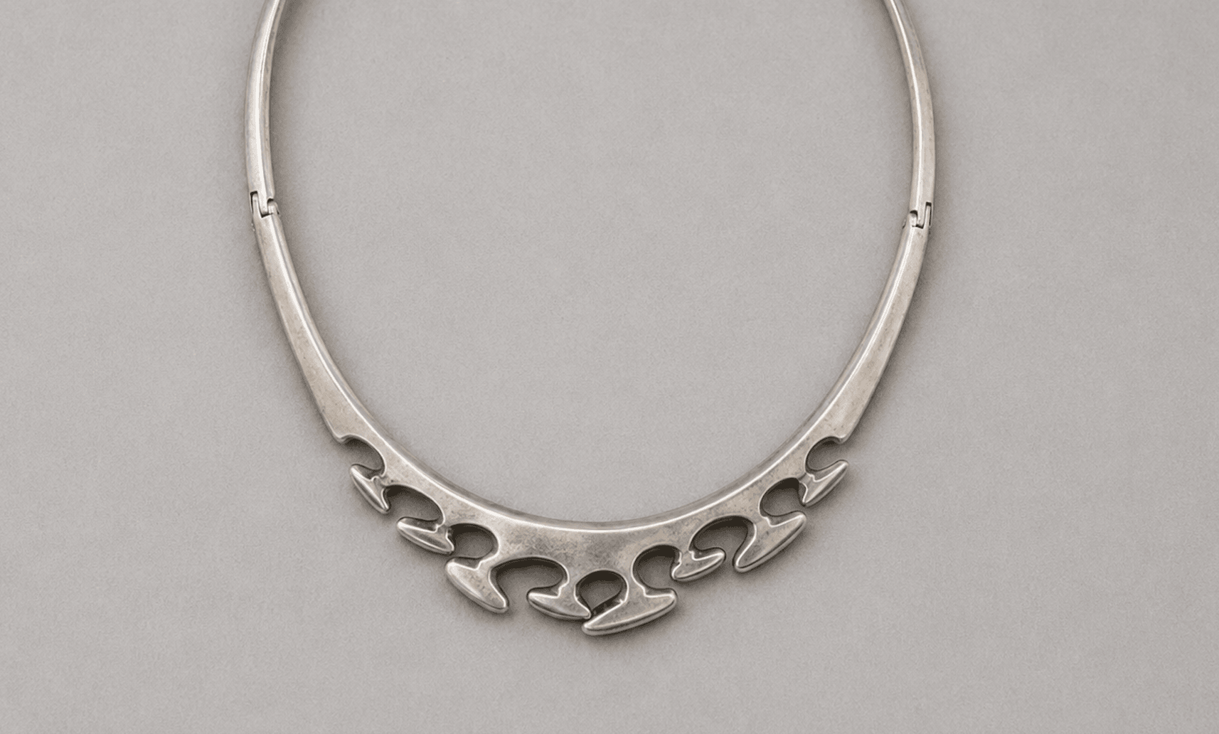 Sigi Pineda Sterling Collar Necklace