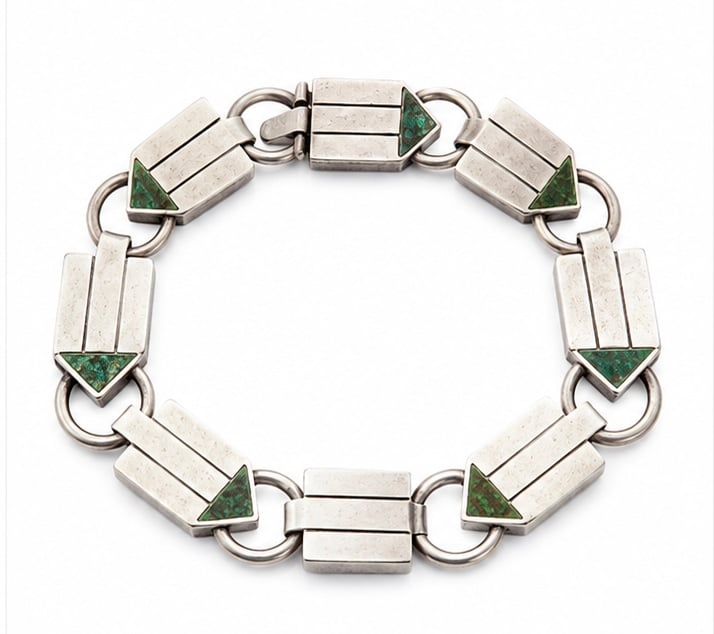 William Spratling Conquistador Arrow Point Bracelet