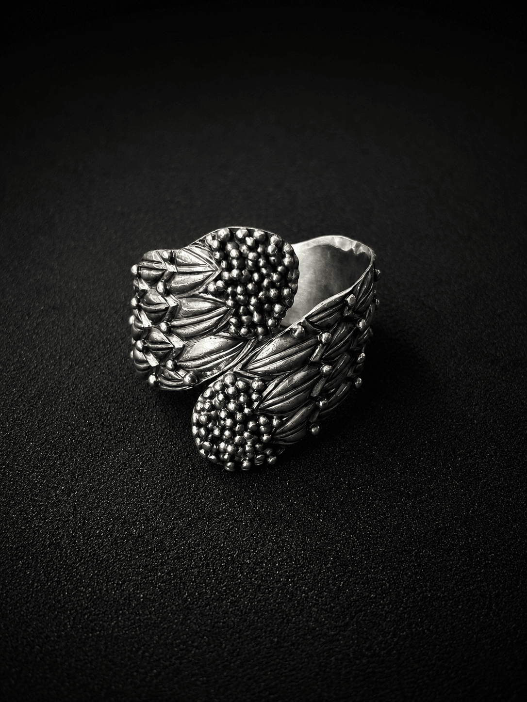 Margot de Taxco Cornflower Clamper Cuff