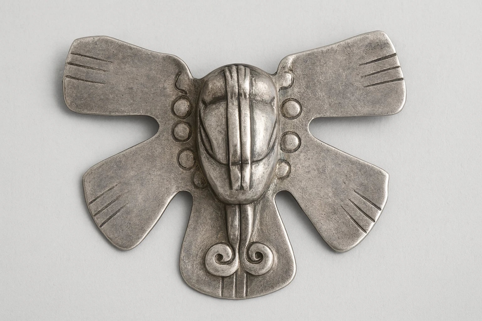 William Spratling Silson Serpent Motif Brooch