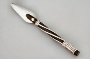 William Spratling Ebony and Twisted Silver Letter Opener