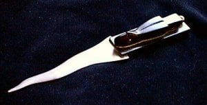 William Spratling Wavy Silver Letter Opener