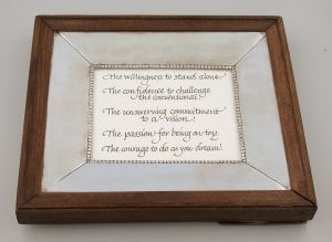 William Spratling Rosewood Picture Frame