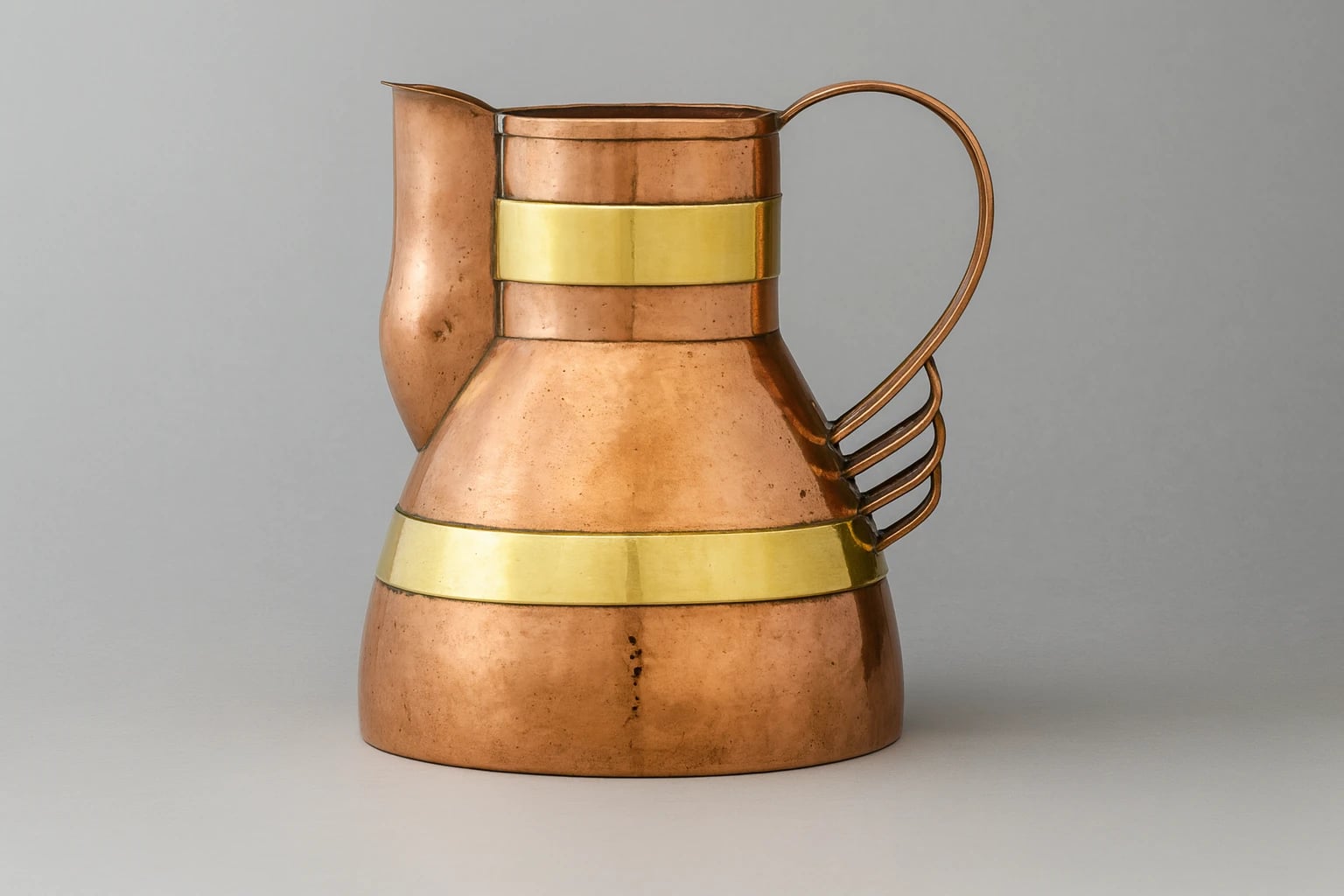 Héctor Aguilar Copper & Brass Pitcher