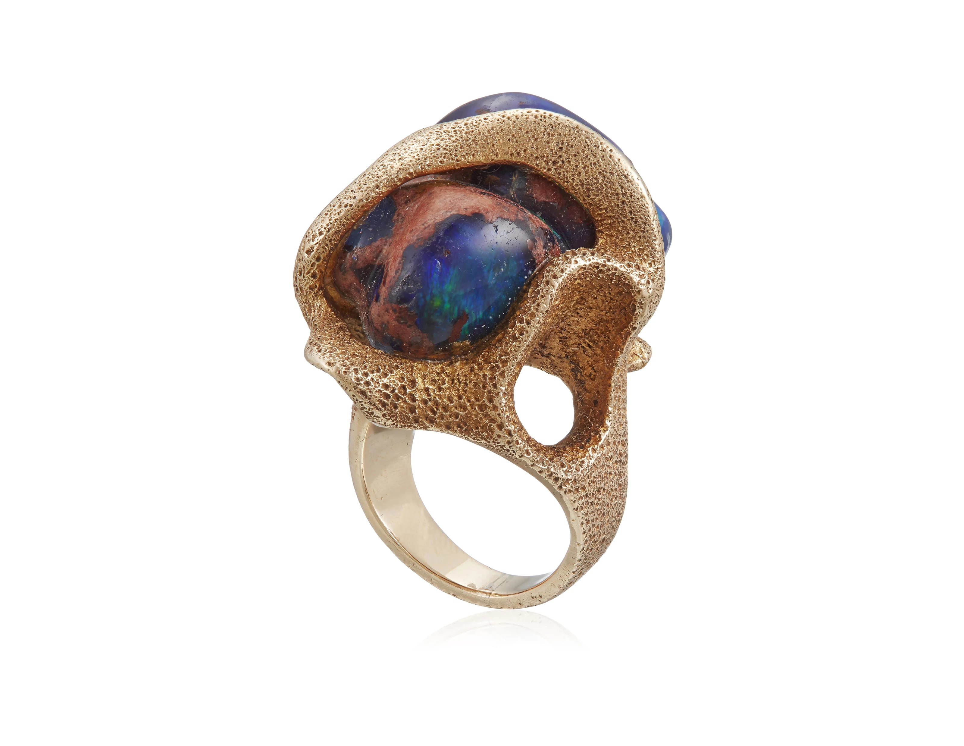 Antonio Pineda Opal and Gold Ring