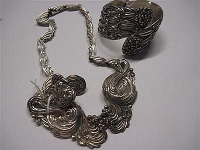 Margot de Taxco Swan Necklace