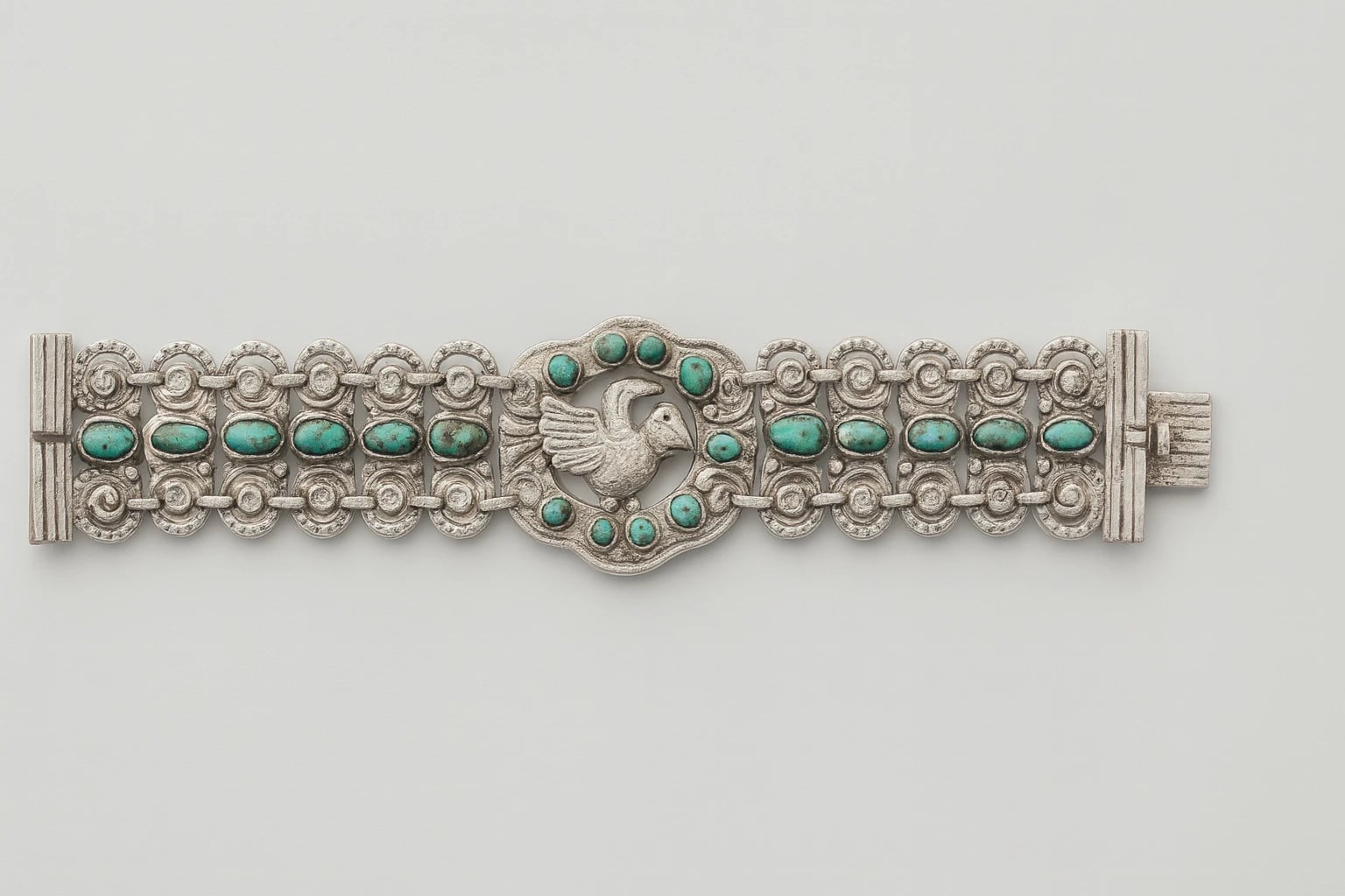 MATL (Matilde Poulat) Dove Bracelet with Turquoise