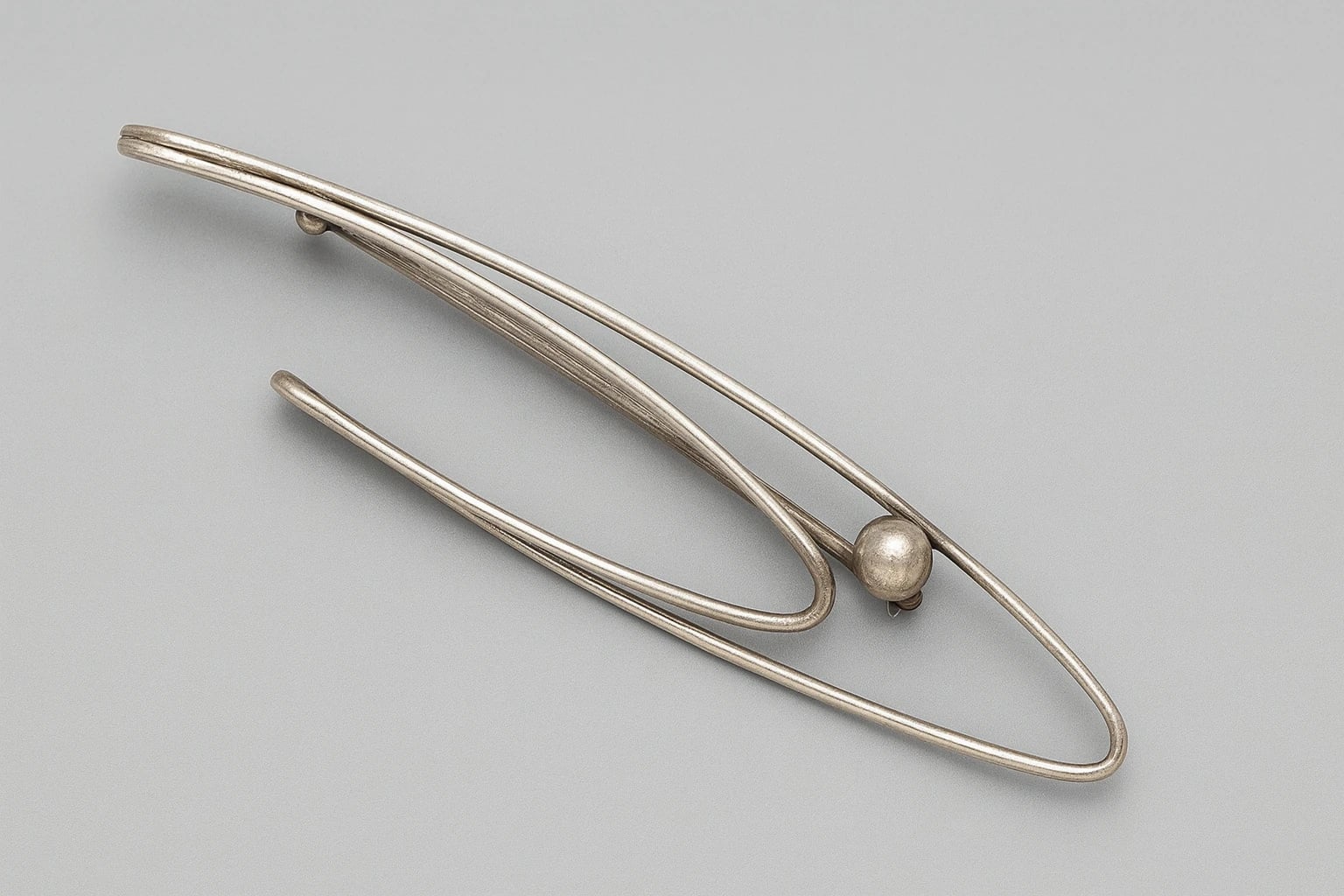 Sigi Pineda Silver Arc Brooch