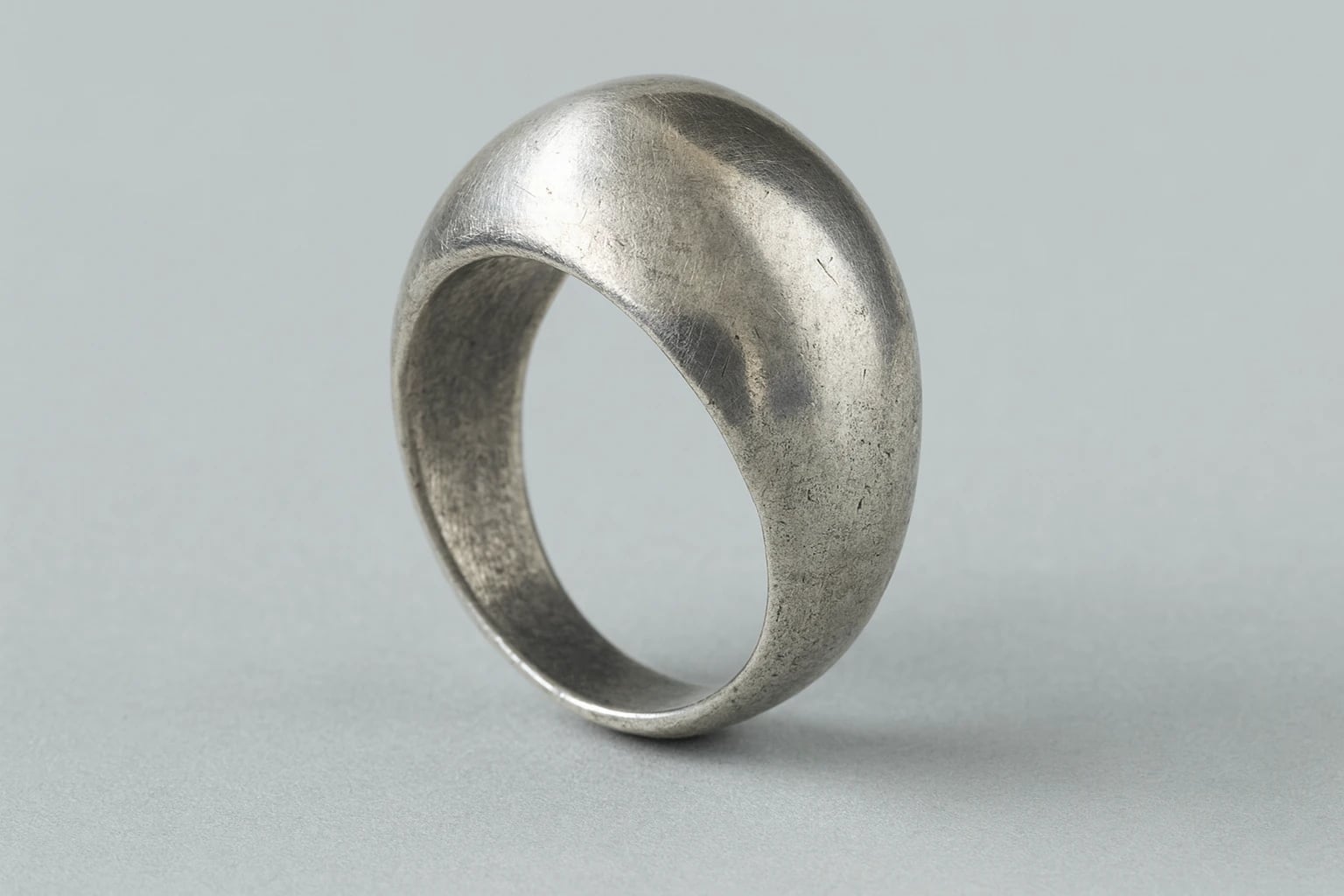 William Spratling Simple Gold Domed Ring