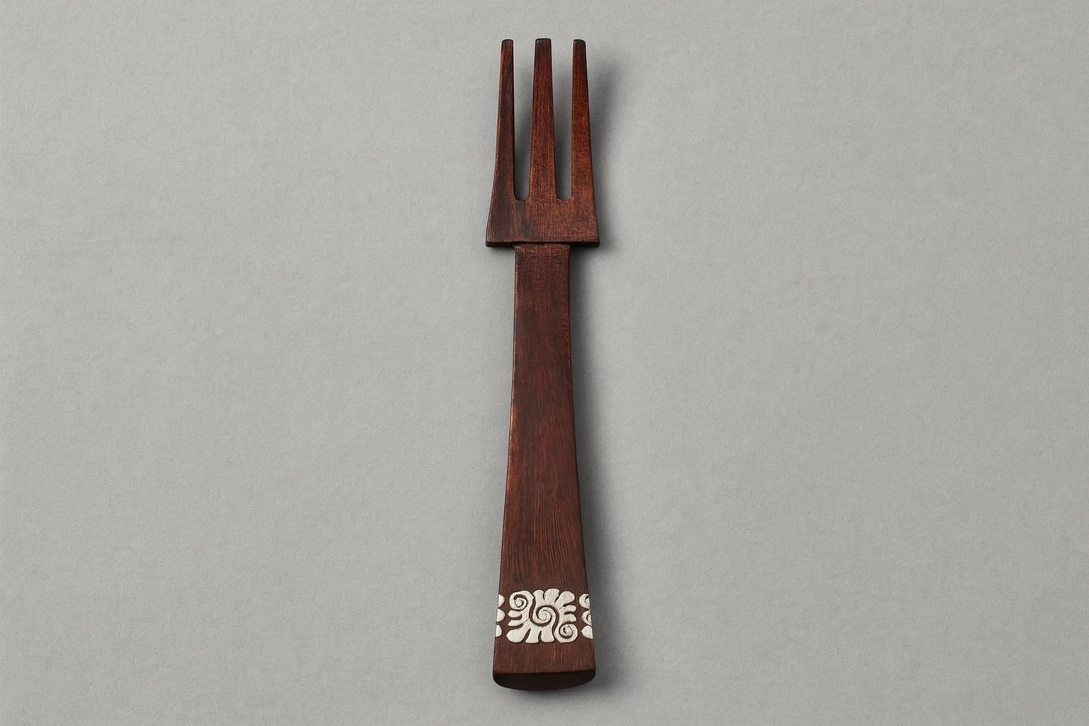 William Spratling Banded Rosewood Salad Fork