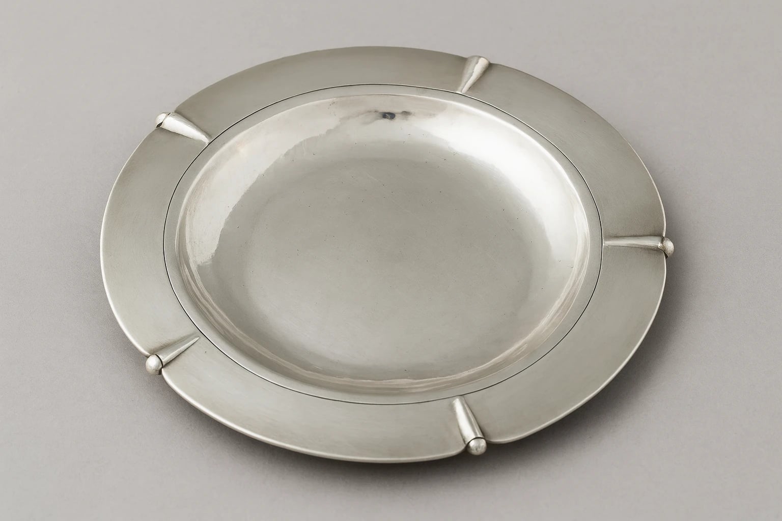 William Spratling Five Crimp Bread Plate