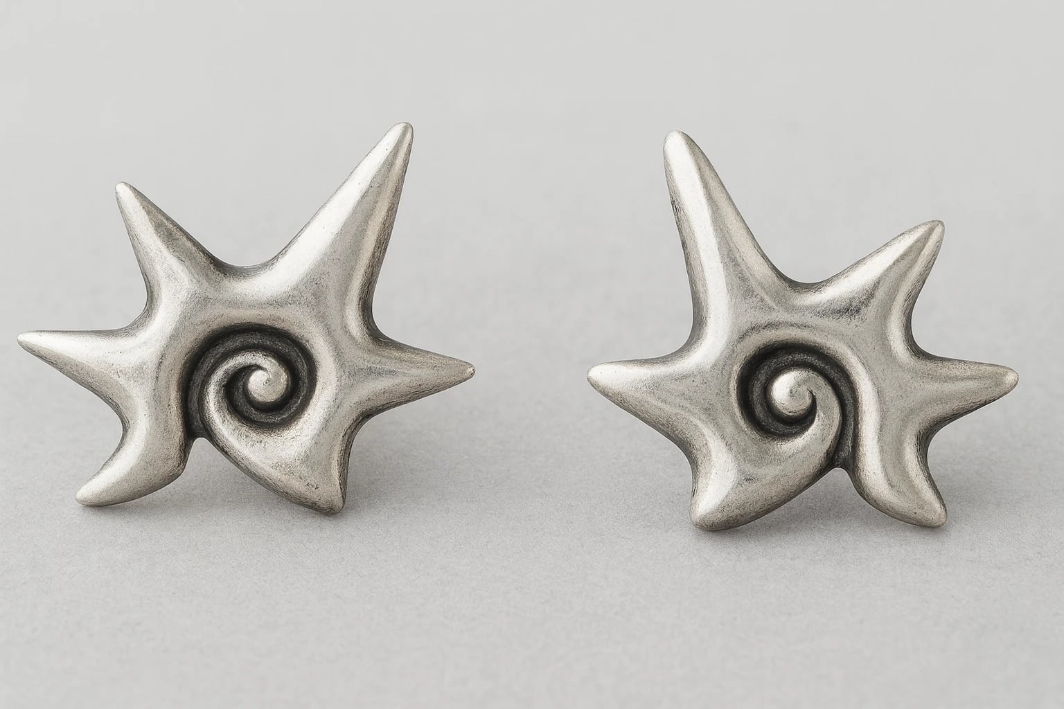 William Spratling Cholulteca Conch Shell Earrings